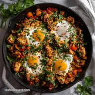 Quick and Easy Low Carb High Protein Meal with Chicken