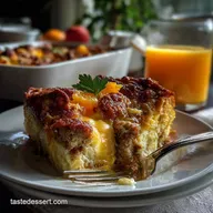 Christmas Morning Breakfast: Make-Ahead Custardy Bake