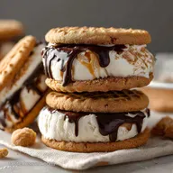 Malted Milk Cookie Ice Cream Sandwiches: The Ultimate Ultra-Creamy No-Churn Recipe
