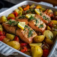 Healthy Dinner Recipes: 25 Min Sheet Pan Salmon
