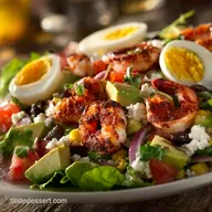 Mexican Shrimp Cobb Salad: Zesty Summer Recipe Ready in 40 Mins
