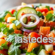 My Grandmother's Easy Mixing Fresh Garden Salad in 20 Minutes!