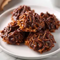 Haystacks Recipe: The Easiest No Bake Chocolate Peanut Butter Treat