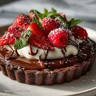 No Bake Chocolate Tart: Ready in 30 Min Creamy
