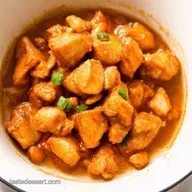 Quick Ground Orange Chicken is made OnePot Fakeaway