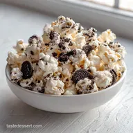 White Chocolate Oreo Popcorn: Rich and Crunchy