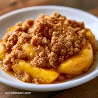Oven Baked Peach Dessert in 45 Minutes