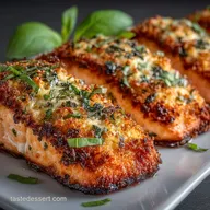 Crispy ParmesanBasil Air Fryer Salmon Fillets in Under 25 Mins
