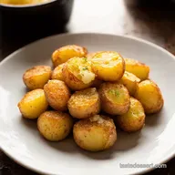 Parmesan Garlic Crash Hot Potatoes Crispy Pub Style