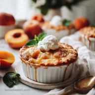 Peach Cobbler: Crispy Baked in 55 Minutes