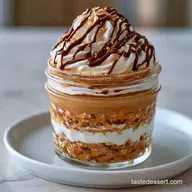Salted Peanut Butter Chocolate Jars