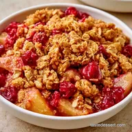 Pear Cranberry Crisp in 50 Minutes