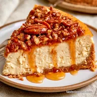 Pecan Pie Cheesecake for 12 Servings