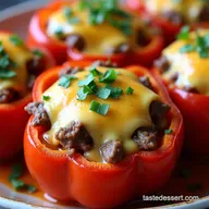 Philly Cheesesteak Stuffed Peppers No Bread All Flavour