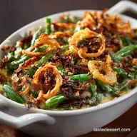 Green Bean Casserole: Homemade Recipe with Crispy Shallots