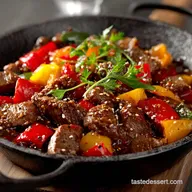 Pepper Steak Recipe: Wok-Seared Beef in a Savoury, Glossy Sauce