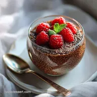 High Protein Chocolate Chia Pudding - Easy & Decadent