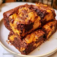 Pumpkin Cheesecake Brownies for 16 Bars