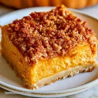 Pumpkin Cheesecake Streusel Bars for 24