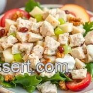 Easy Zesty Quick Chicken Salad with Greek Yogurt: A Delicious Weekday Favorite!