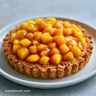 Quick No Bake Peach Pie for 8 Slices