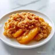Quick Peach Dessert for Dad in 50 Min