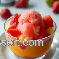 Rainbow Sorbet: My Layered Taste of Summer!