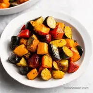 Rainbow Roasted Vegetables are the Easiest Colourful Side