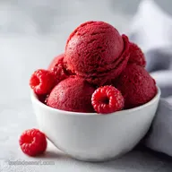 Raspberry Sorbet Recipe in 10 Minutes