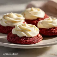 Red Velvet Sugar Cookies: Soft and Velvety