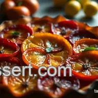 Gourmet Bell Pepper Tart Tatin: A Sweet & Savory Delight