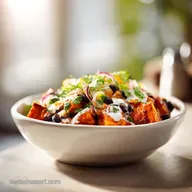 Sweet Potato Taco Bowl with Black Beans in 45 Minutes