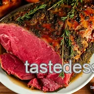 My Family's Favourite Roasted Whole Beef Sirloin with Herb Crust