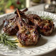 Grilled Lamb Chops: Perfect Rosemary Garlic Flavor