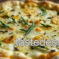 Rustic Potato Pizza: Rosemary & Garlic Oil Bliss!