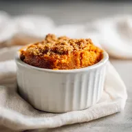 Sweet Potato Casserole with Pecan Crust