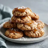 Shatter Crisp Salted Caramel Cookies