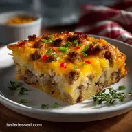 breakfast casserole: Custardy Bake Solves Soggy Bottoms