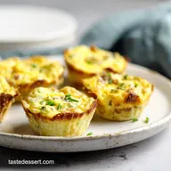 Savory Mini Quiche Bites Eggs in Cupcake Pan