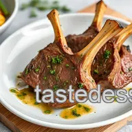 How to Sear Lamb Racks with Zesty Green Herb Marinade: A Delicious Journey