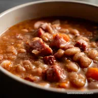 Cozy Crockpot Bean Soup A Classic Ham n Bean Delight