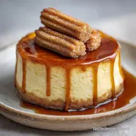 Simple Churro Cheesecake for Parties in 45 Min