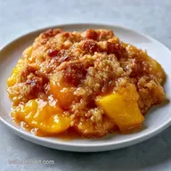 Simple Peach Dessert Cobbler in 1 Hour