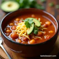 Six Can Fiesta Taco Soup Quick Easy Dinner
