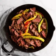 Sizzlin Steak Fajitas made with an Easy Homemade Seasoning