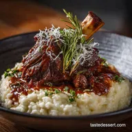The Sunday Best SlowBraised Lamb Shanks with Creamy Parmesan Risotto