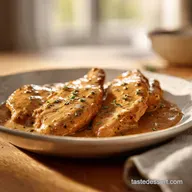 Slow Cooker Chicken Breasts and Gravy for 6