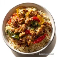 Chicken Taco Poblano Rice Bowls Flavorful Weeknight Dinner