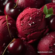 Cherry Sorbet: Silky, Vegan, and Intensely Fruity Summer Scoop