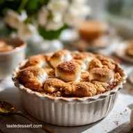 Snickerdoodle Cobbler: Shattering Crust